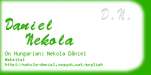 daniel nekola business card